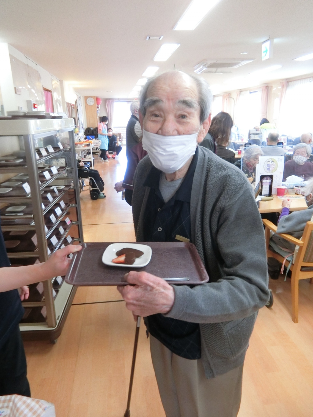 バレンタイン?おやつイベント